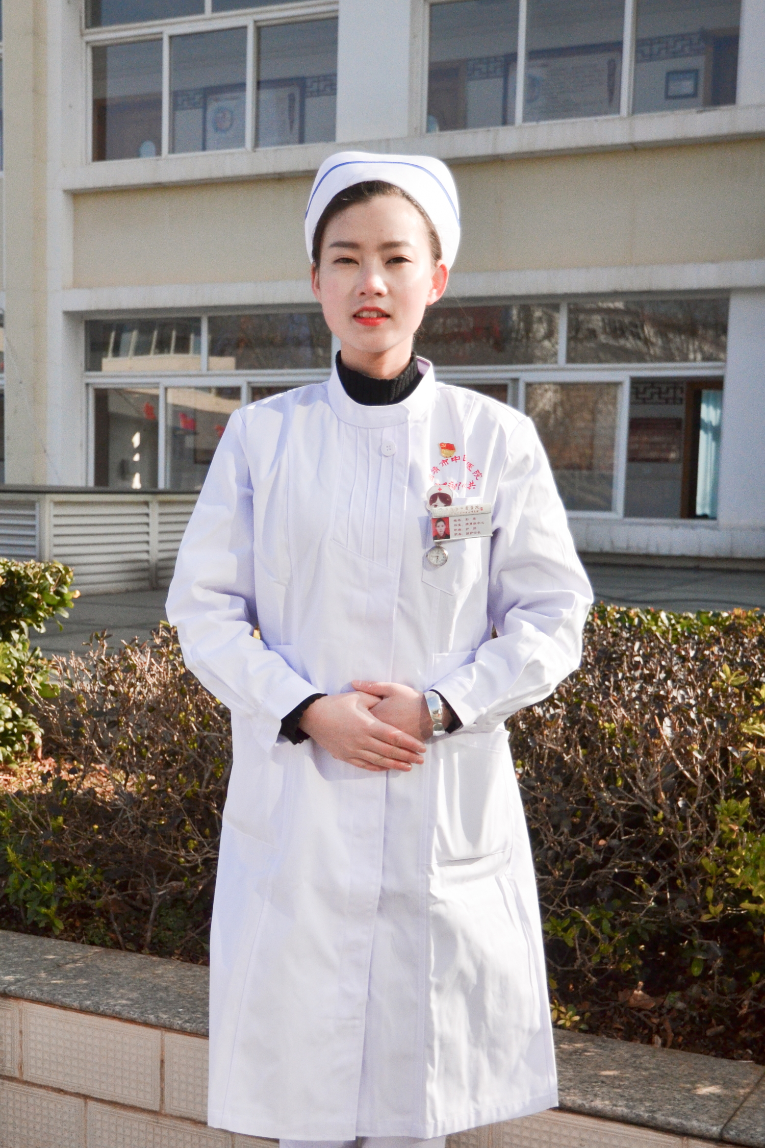 疫情护士帽/疫情期间护士戴什么帽子-第2张图片