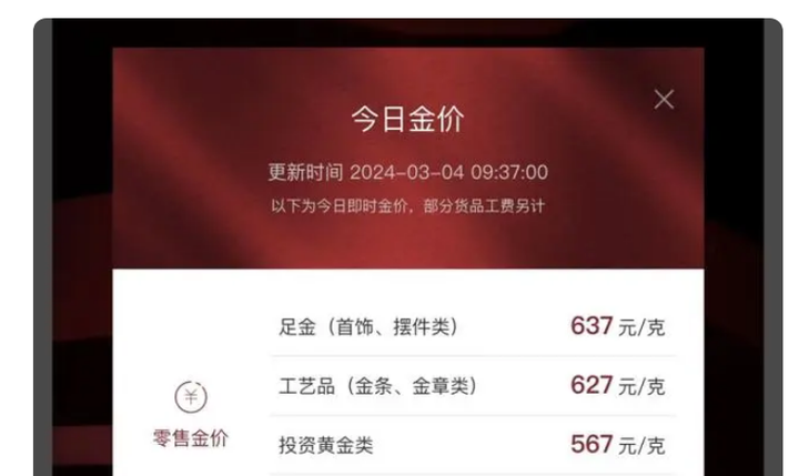 黄金比较高费用/黄金比较高费用是什么时候-第1张图片