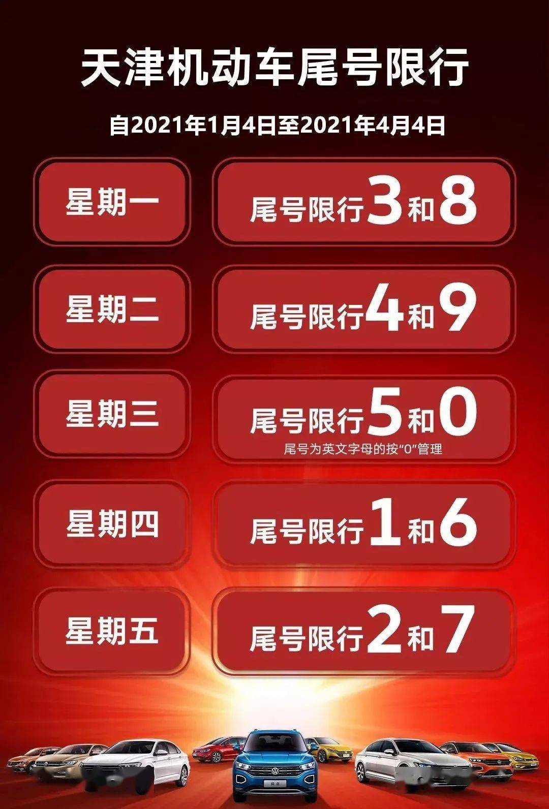 【天津限号2021最新限号4月,天津限号查询2021年4月】-第2张图片
