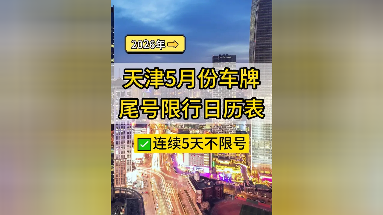【天津限号2022最新限号3月,天津限号通知2020最新】-第2张图片