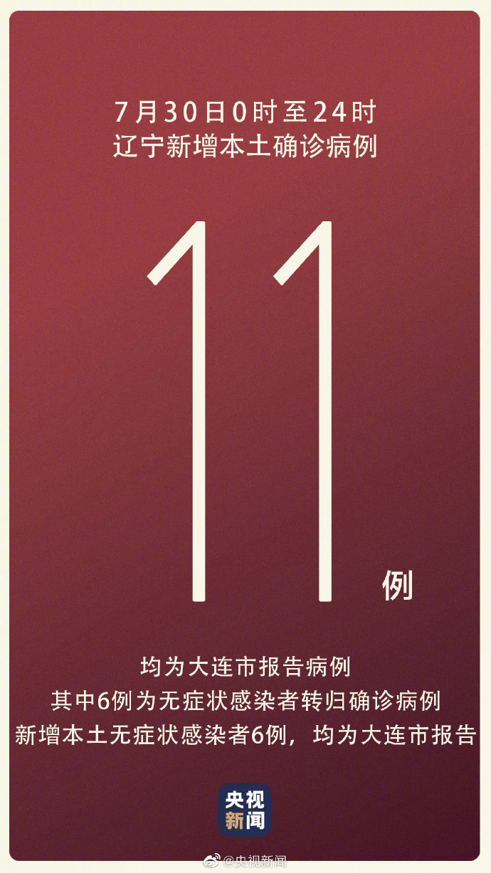 31省区市新增本土确诊8例均在大连.大连新增确诊病例行踪-第2张图片